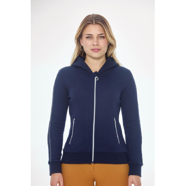 Sudadera con cremallera Harcour Sworm mujer Marino Azul marino