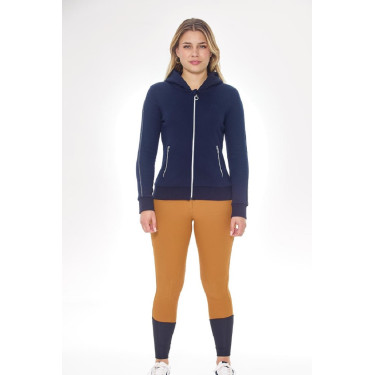 Sudadera con cremallera Harcour Sworm mujer Marino Azul marino