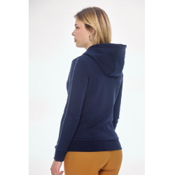 Sudadera con cremallera Harcour Sworm mujer Marino Azul marino