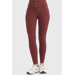 Pantalón de equitación Luce Harcour Vid de uva Burdeos