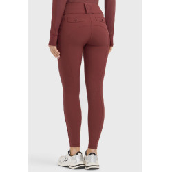 Pantalón de equitación Luce Harcour Vid de uva Burdeos