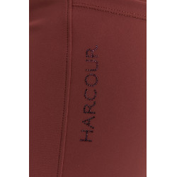 Pantalón de equitación Luce Harcour Vid de uva Burdeos