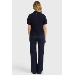 Polo suéter Harcour Cherry mujer Marino Azul marino