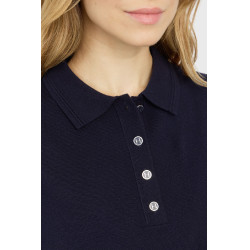 Polo suéter Harcour Cherry mujer Marino Azul marino