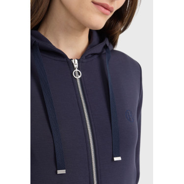 Sudadera con cremallera Harcour Clarianne mujer Marino Azul marino
