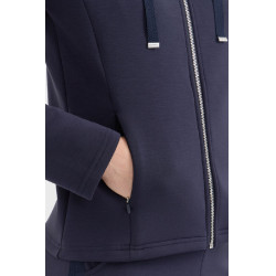 Sudadera con cremallera Harcour Clarianne mujer Marino Azul marino