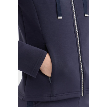 Sudadera con cremallera Harcour Clarianne mujer Marino Azul marino