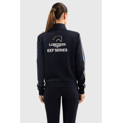 Sudadera con cremallera Budapest Unisex EEF x Harcour Marino Azul marino Sudadera con cremallera Budapest Unisex EEF x Harcour Marino Azul marino
