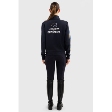 Sudadera con cremallera Budapest Unisex EEF x Harcour Marino Azul marino Sudadera con cremallera Budapest Unisex EEF x Harcour Marino Azul marino