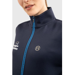 Sudadera con cremallera Budapest Unisex EEF x Harcour Marino Azul marino Sudadera con cremallera Budapest Unisex EEF x Harcour Marino Azul marino