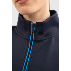 Sudadera con cremallera Budapest Unisex EEF x Harcour Marino Azul marino Sudadera con cremallera Budapest Unisex EEF x Harcour Marino Azul marino