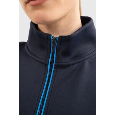 Sudadera con cremallera Budapest Unisex EEF x Harcour Marino Azul marino Sudadera con cremallera Budapest Unisex EEF x Harcour Marino Azul marino