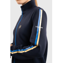 Sudadera con cremallera Budapest Unisex EEF x Harcour Marino Azul marino Sudadera con cremallera Budapest Unisex EEF x Harcour Marino Azul marino
