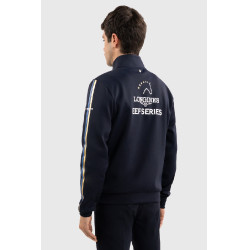 Sudadera con cremallera Budapest Unisex EEF x Harcour Marino Azul marino Sudadera con cremallera Budapest Unisex EEF x Harcour Marino Azul marino