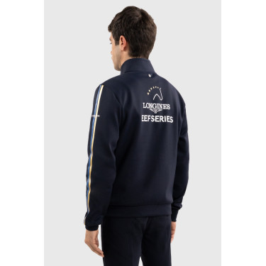 Sudadera con cremallera Budapest Unisex EEF x Harcour Marino Azul marino Sudadera con cremallera Budapest Unisex EEF x Harcour Marino Azul marino