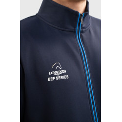 Sudadera con cremallera Budapest Unisex EEF x Harcour Marino Azul marino Sudadera con cremallera Budapest Unisex EEF x Harcour Marino Azul marino