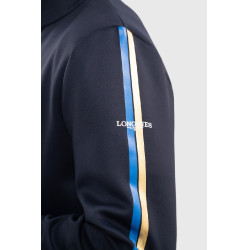 Sudadera con cremallera Budapest Unisex EEF x Harcour Marino Azul marino Sudadera con cremallera Budapest Unisex EEF x Harcour Marino Azul marino