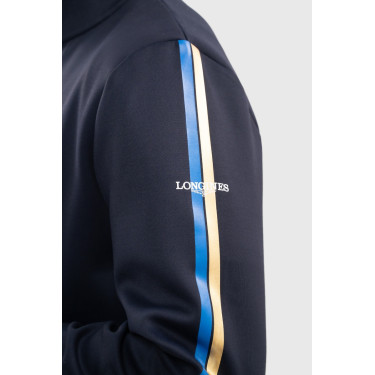 Sudadera con cremallera Budapest Unisex EEF x Harcour Marino Azul marino Sudadera con cremallera Budapest Unisex EEF x Harcour Marino Azul marino