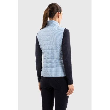 Chaleco sin mangas Harcour Quickstara Reversible Mujer CSIO La Baule Marino / marinera cielo Azul marino