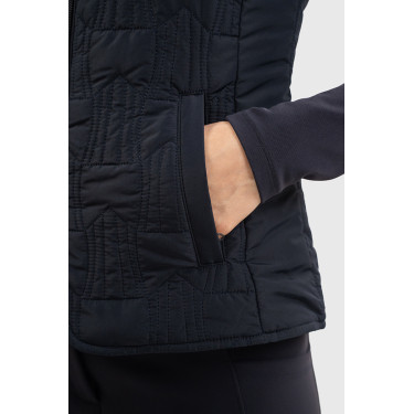 Chaleco sin mangas Harcour Quickstara Reversible Mujer CSIO La Baule Marino / marinera cielo Azul marino