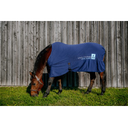 Manta Cool&dry Equithème Fresh Marino Azul marino