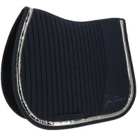 Manta de silla Je t'aime Equithème EK-Talent Marino Azul marino