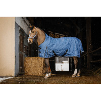 Manta Tyrex Equithème Aisance 1200D Azul cobalto