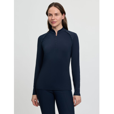 Capa base ligera LeMieux Brilliance Heyden para mujer Marino Azul marino