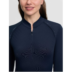 Capa base ligera LeMieux Brilliance Heyden para mujer Marino Azul marino