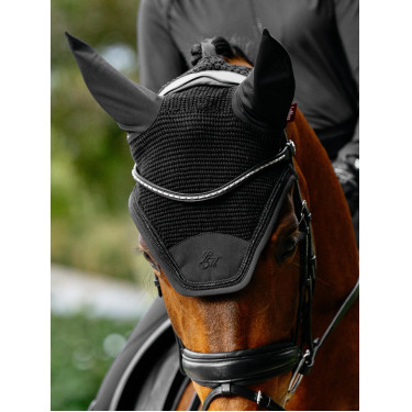 Capucha antimoscas LeMieux Brilliance Negro