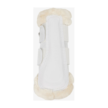 Guêtres flexibles LeMieux con ribete de forro polar Brilliance Blanco Guêtres flexibles LeMieux con ribete de forro polar Brilliance Blanco