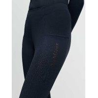 Legging pull-on para joven jinete LeMieux Orla Brilliance Sparkle Marino Azul marino