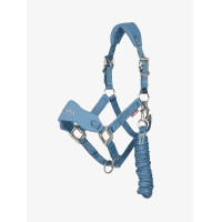 Cabezada Vogue LeMieux desmontable Azul hielo