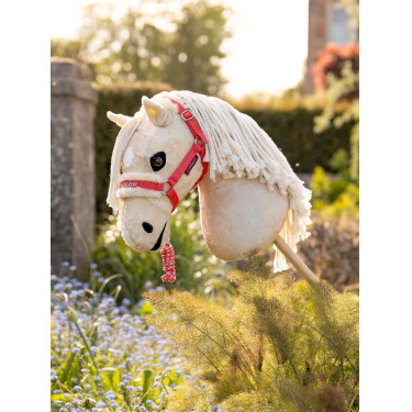 Cuerda de trabajo y cabezada Hobby Horse LeMieux Harlow Coral Crush Harlow coral crush Cuerda de trabajo y cabezada Hobby Horse LeMieux Harlow Coral Crush Harlow coral crush