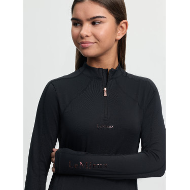 Camiseta interior Young Rider LeMieux Sparkle Negro Camiseta interior Young Rider LeMieux Sparkle Negro