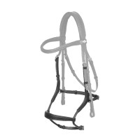 Muserola LeMieux Arika Ajustable Anatómica Negro / plata
