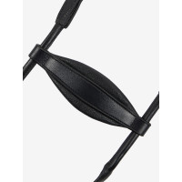 Muserola LeMieux Arika Ajustable Anatómica Negro / plata