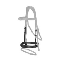 Muserola LeMieux Kudos de competición Habana / latón Marr&amp;amp;amp;oacute;n