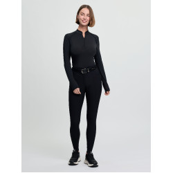 Pantalón de equitación LeMieux con refuerzos de silicona Brilliance para mujer Negro