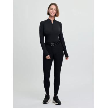 Pantalón de equitación LeMieux con refuerzos de silicona Brilliance para mujer Negro