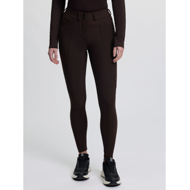 Pantalón de equitación LeMieux con refuerzos de silicona Brilliance para mujer Café exprés Marr&amp;amp;amp;oacute;n