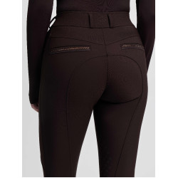 Pantalón de equitación LeMieux con refuerzos de silicona Brilliance para mujer Café exprés Marr&amp;amp;amp;oacute;n