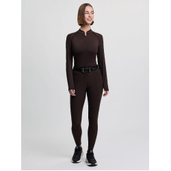 Pantalón de equitación LeMieux con refuerzos de silicona Brilliance para mujer Café exprés Marr&amp;amp;amp;oacute;n