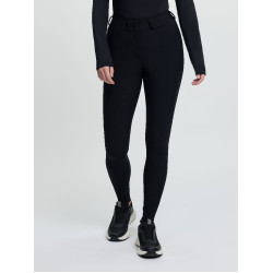 Pantalón de equitación LeMieux con asiento de silicona Brilliance para mujer Negro