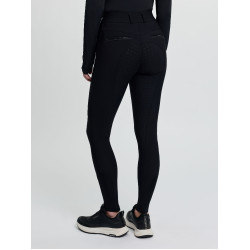 Pantalón de equitación LeMieux con asiento de silicona Brilliance para mujer Negro