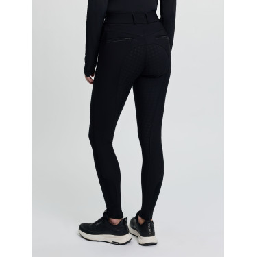 Pantalón de equitación LeMieux con asiento de silicona Brilliance para mujer Negro