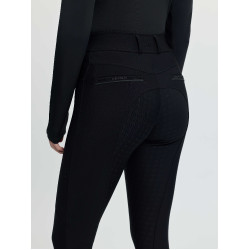 Pantalón de equitación LeMieux con asiento de silicona Brilliance para mujer Negro