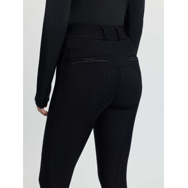 Pantalón de equitación LeMieux con asiento de silicona Brilliance para mujer Negro