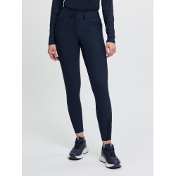 Pantalón de equitación LeMieux con asiento de silicona Brilliance para mujer Marino Azul marino