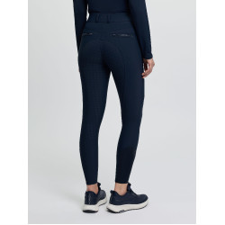 Pantalón de equitación LeMieux con asiento de silicona Brilliance para mujer Marino Azul marino
